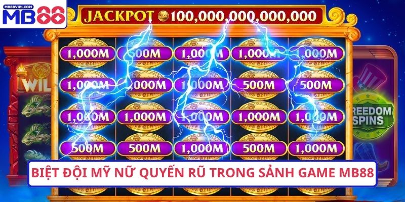 Biệt đội mỹ nữ quyến rũ trong sảnh game MB88
