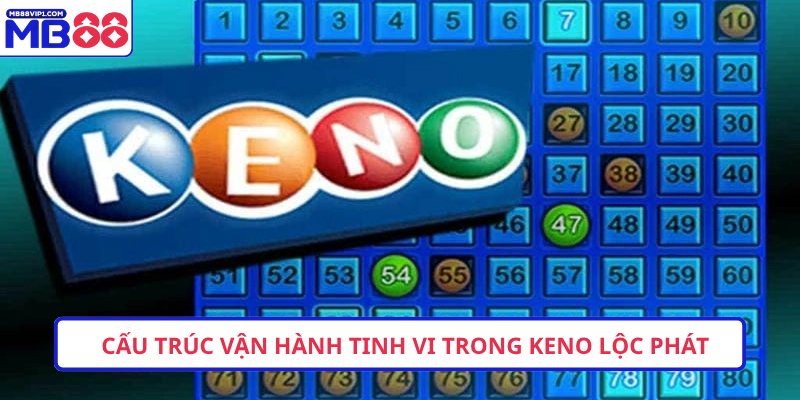 Cấu trúc vận hành tinh vi trong Keno lộc phát